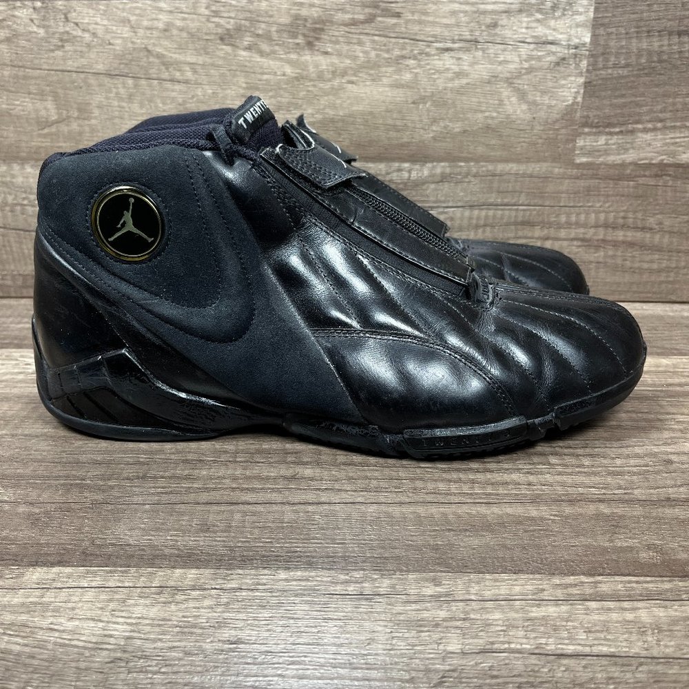 Nike Air Jordan Cover 3 Black Mens US Size 12 EUR 46 395323-001 Sneakers - Picture 1 of 9